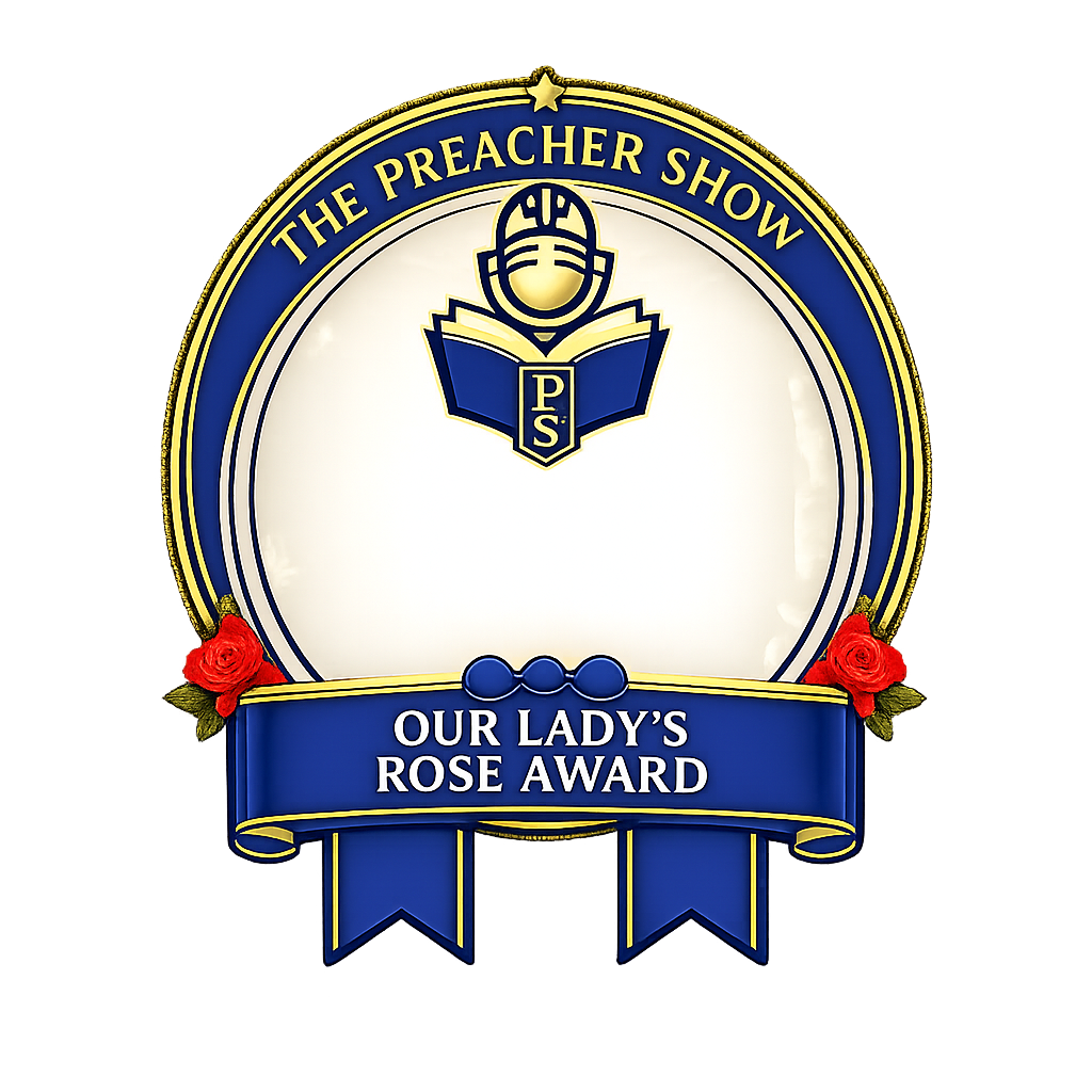 Our Lady's Rose Award emblem